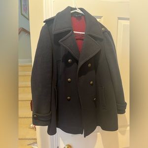 Navy Wool Escada Coat - perfect condition